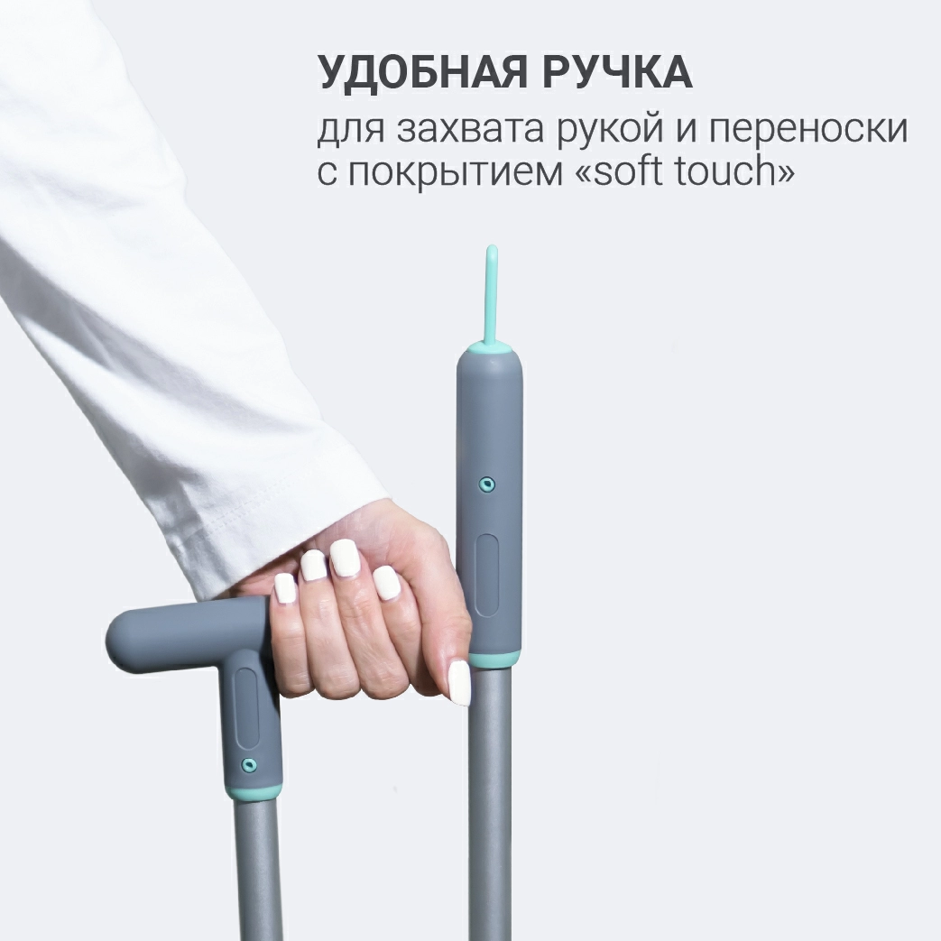 3 Набор для сухой уборки Hausmann Ergo Broomer: щетка и совок фото 3