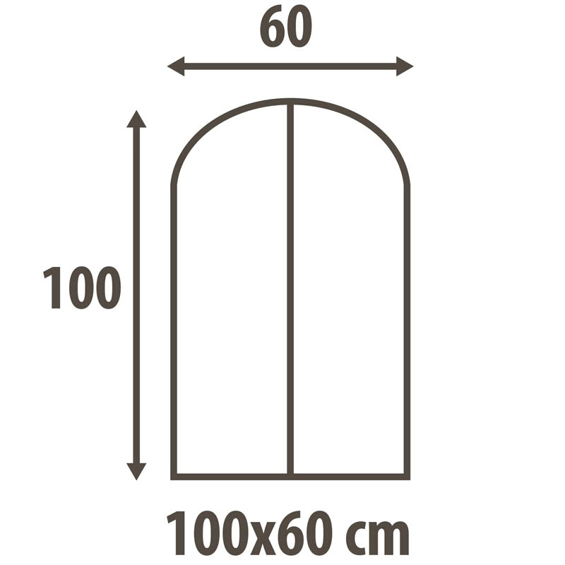 2 Чехол для одежды Hausmann Herbarium 100x60см фото 2