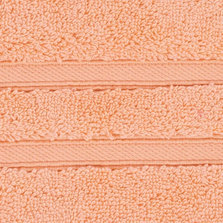 Полотенце махровое Pappel Cirrus/S 50x100см, цвет персиковый фото 2