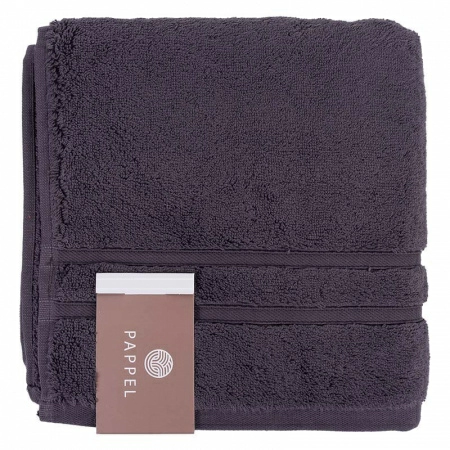 Полотенце махровое Pappel Cirrus/S 50x100см, цвет антрацит фото 4