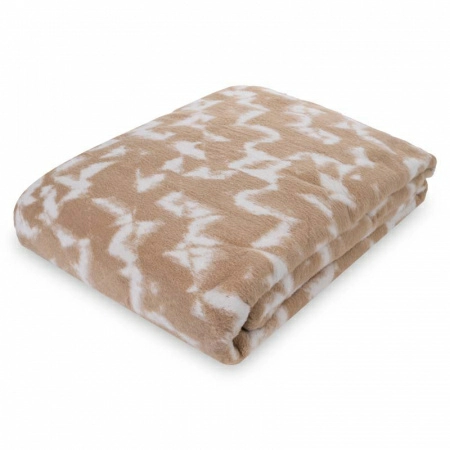 Плед 200x220см Pappel Cotton, бежевый фото 1