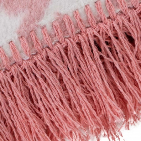 Плед 150x200см Pappel Scotch Jacquard, розовый фото 3