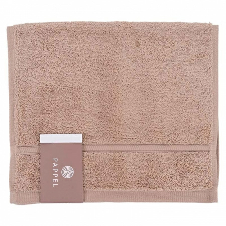Полотенце махровое Pappel Cirrus/S 30x50см, цвет бежевый фото 3
