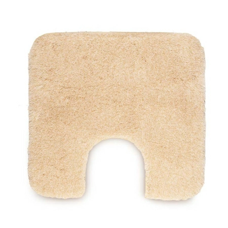 Коврик для туалета 55x55см Spirella Brizzolo, бежевый фото 1