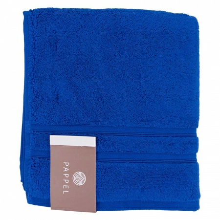Полотенце махровое 70x140см Pappel Cirrus/S, цвет синий фото 4
