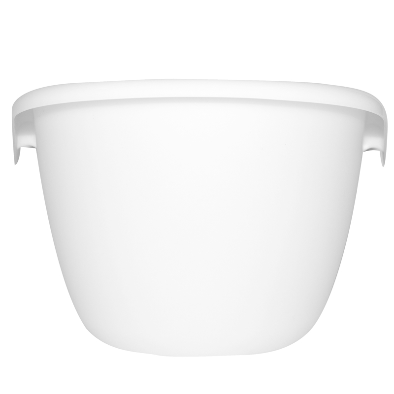 Таз универсальный Hausmann Funny Smile 12л, белый фото 2