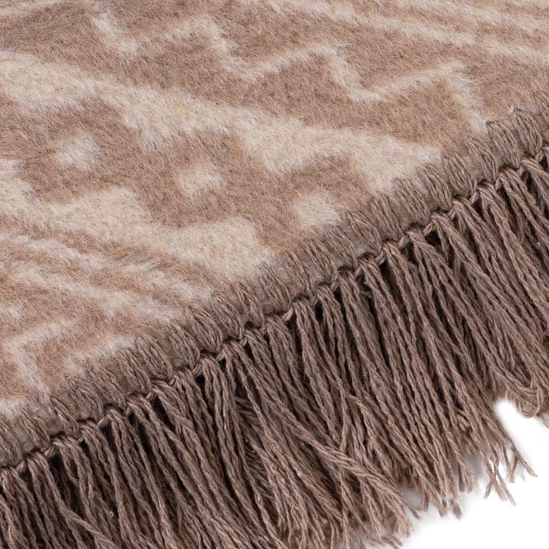 Плед 200x220см Pappel Cotton бежевый фото 4