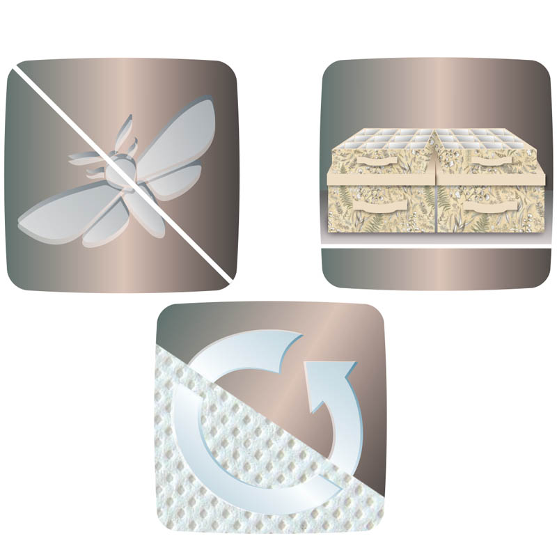 Чехол для одежды Hausmann Herbarium 137x60см фото 4