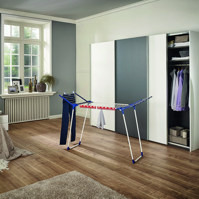 Сушилка для белья напольная, Leifheit Pegasus 150 Solid Slim, 55см фото 5