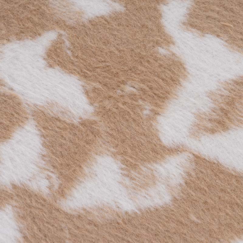 Плед 200x220см Pappel Cotton, бежевый фото 3